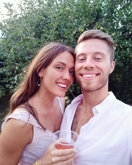 Oscar & Nicole being lovebirds